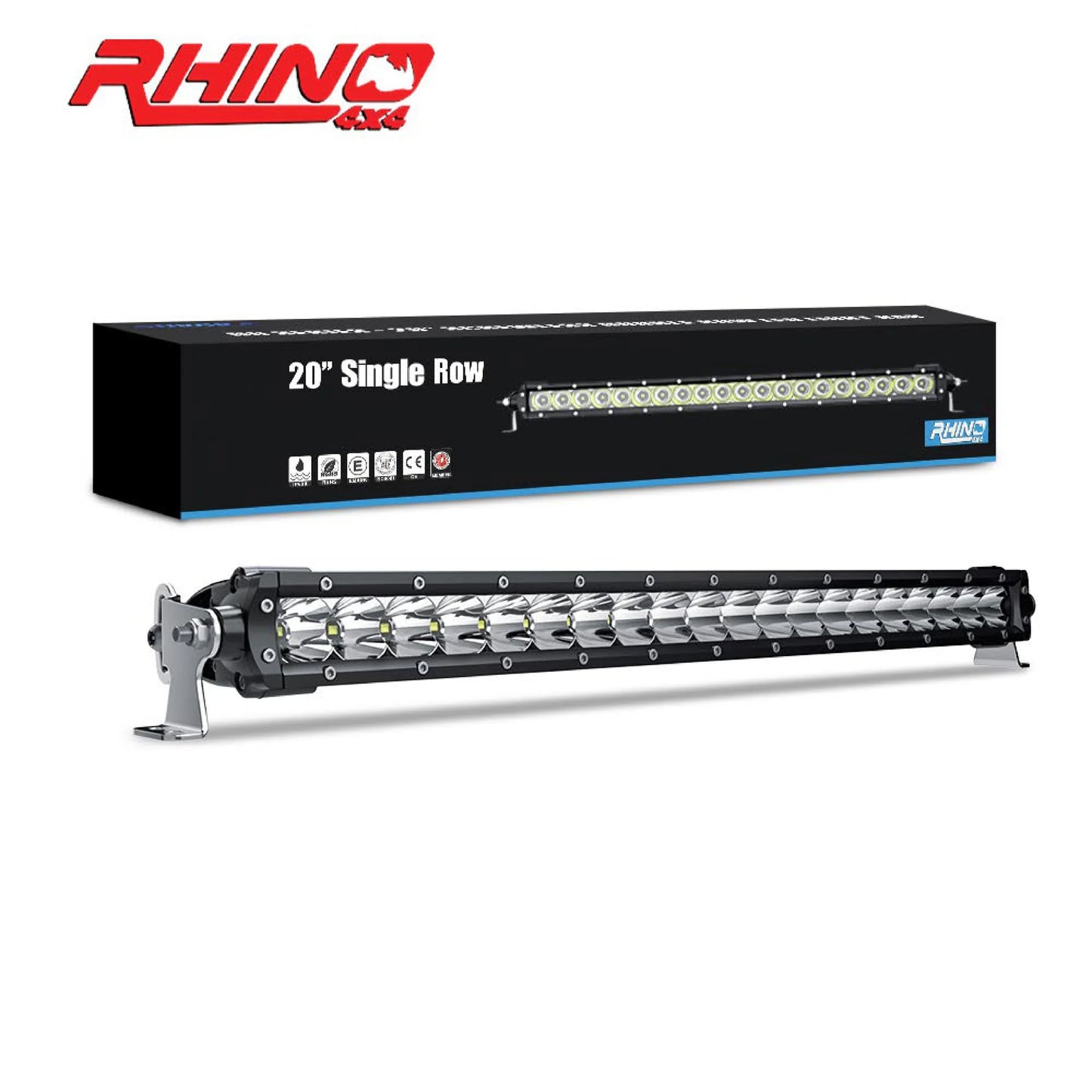 Single Light bar 20" Rhino 4x4