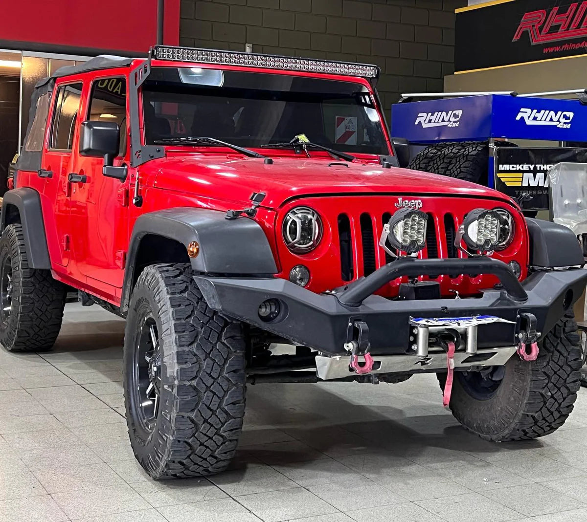 JEEP WRANGLER JK FRONT BUMPER